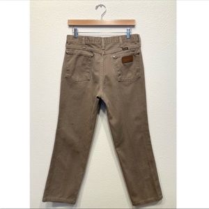 Vintage Brown Wrangler jeans